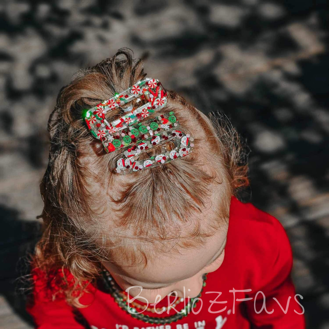 Christmas Hair Clips