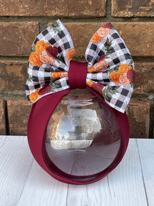 Fall Headwraps,  Over the Top Hair Bow