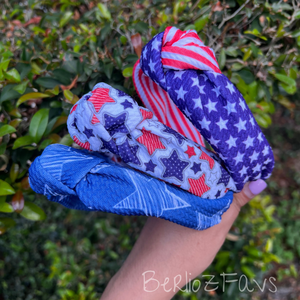 Fourth of July Knotted Headband