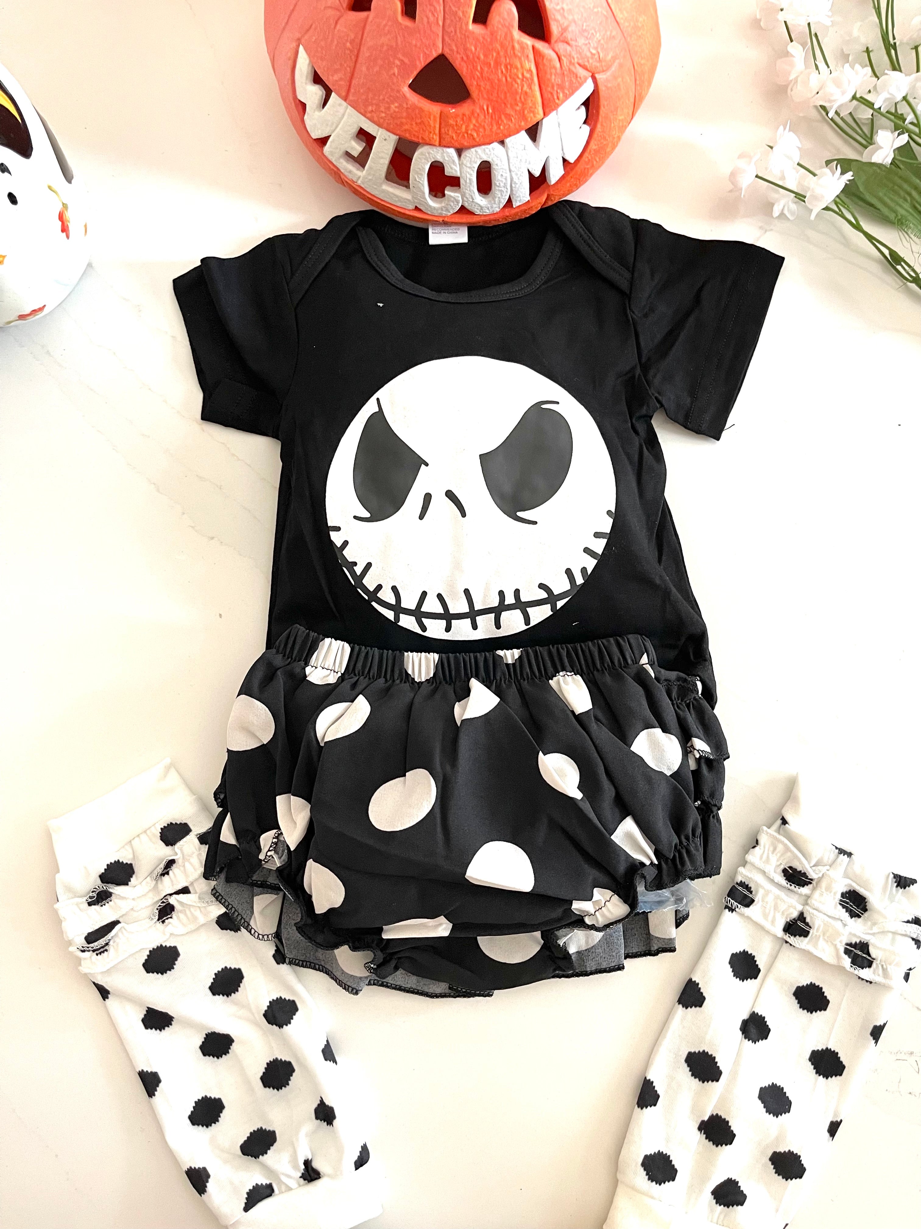 Halloween Outfits, Jack  Baby Romper