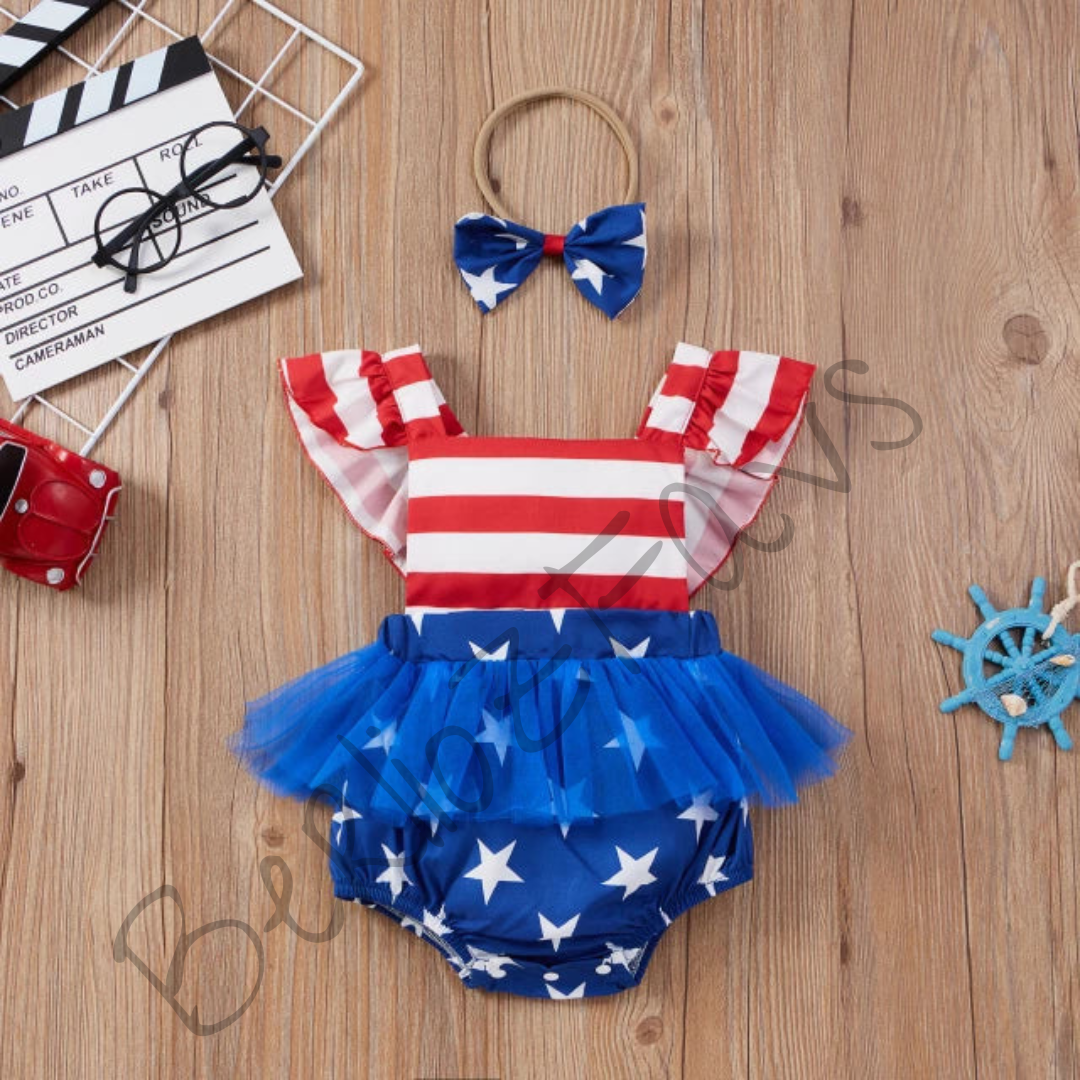 4th of July Romper