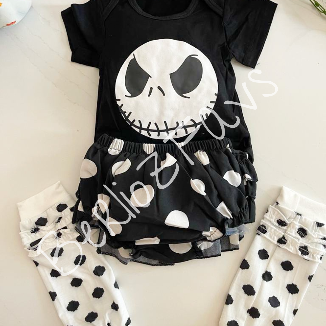 Halloween Outfits, Jack  Baby Romper