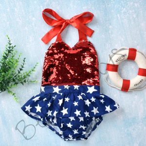 4th of July Romper