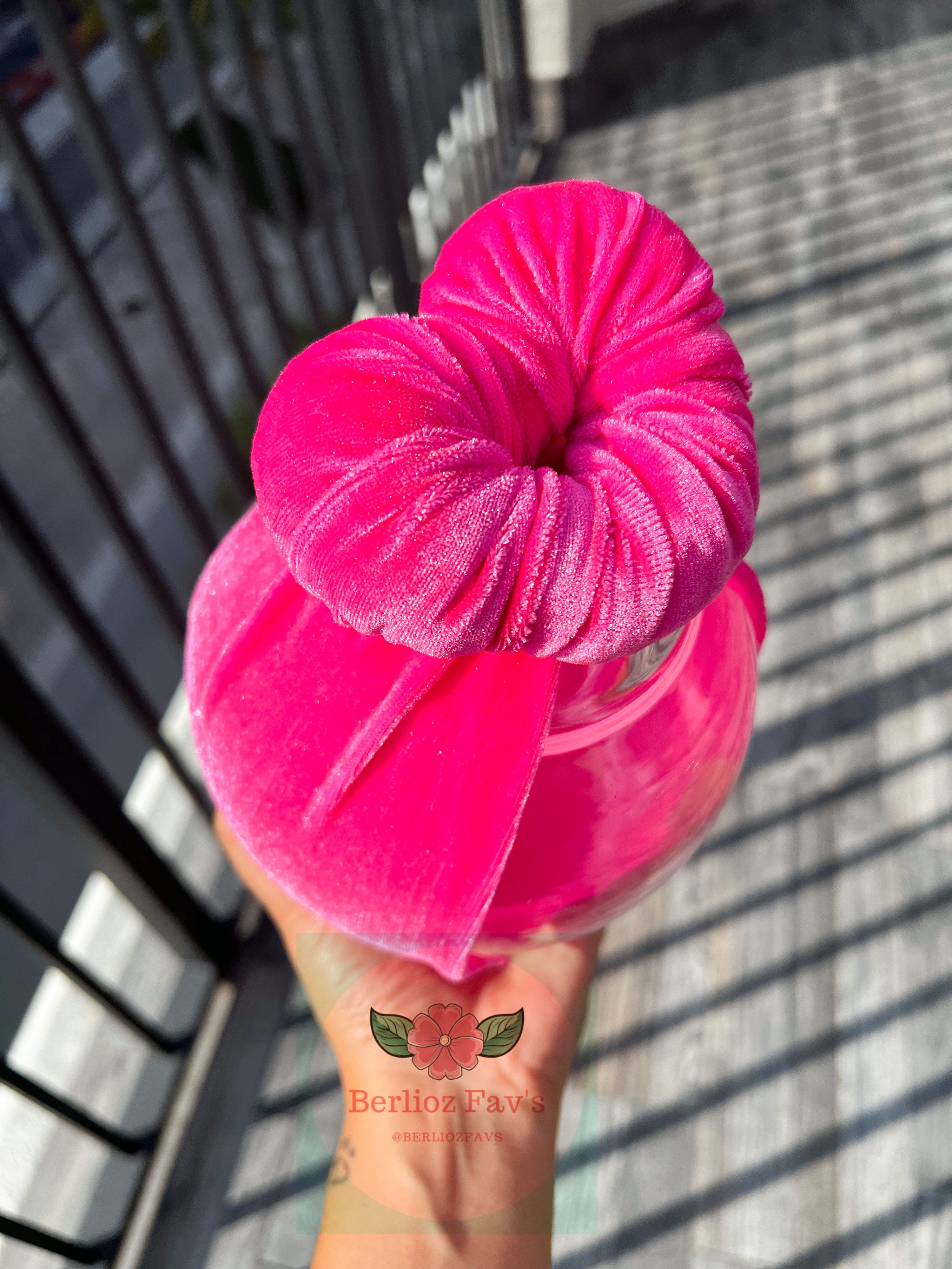 Valentines Heart Topknot