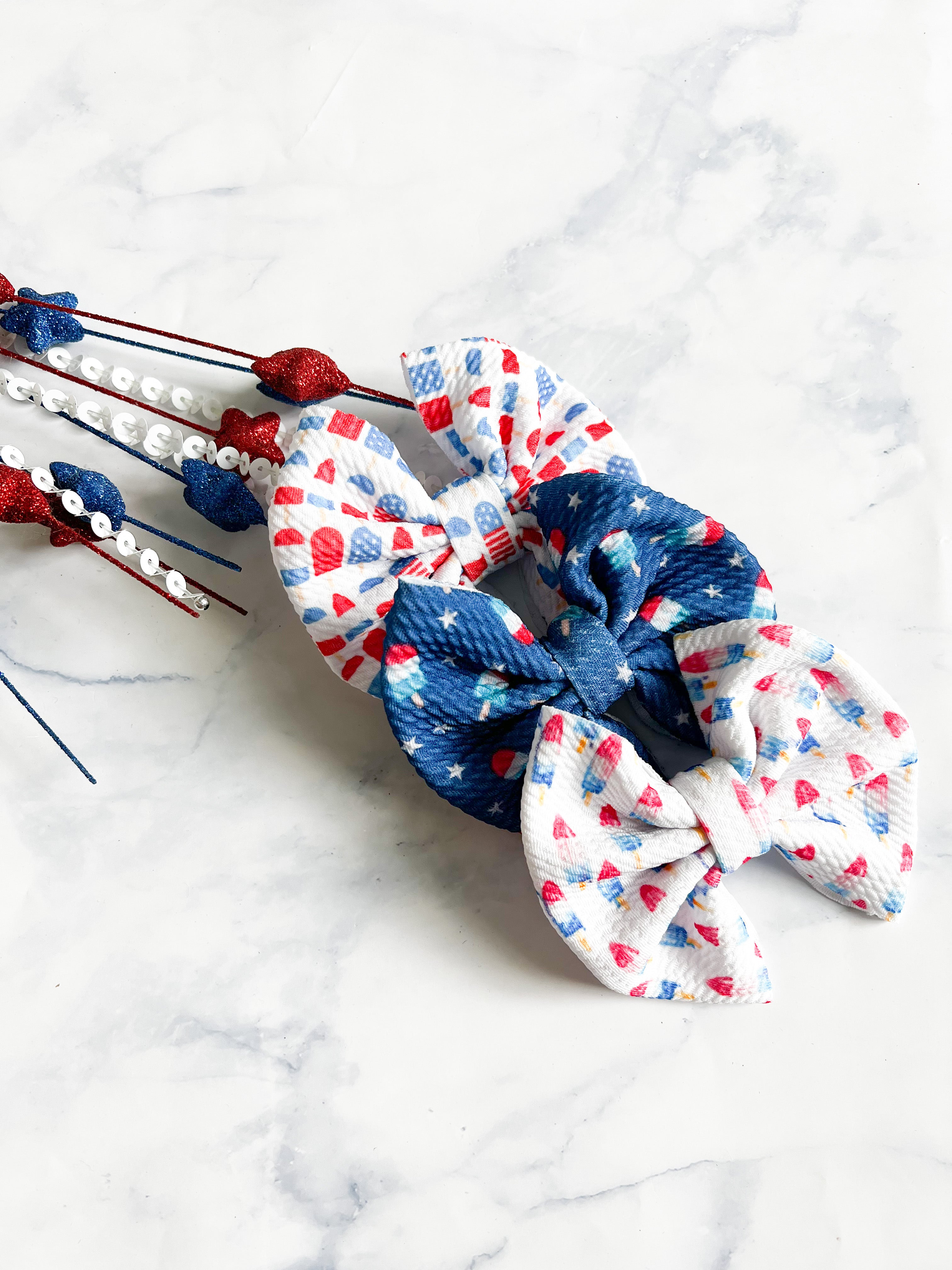 4th of July Bows