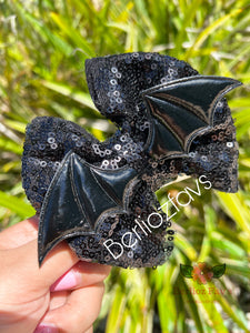 Halloween Bat Bow