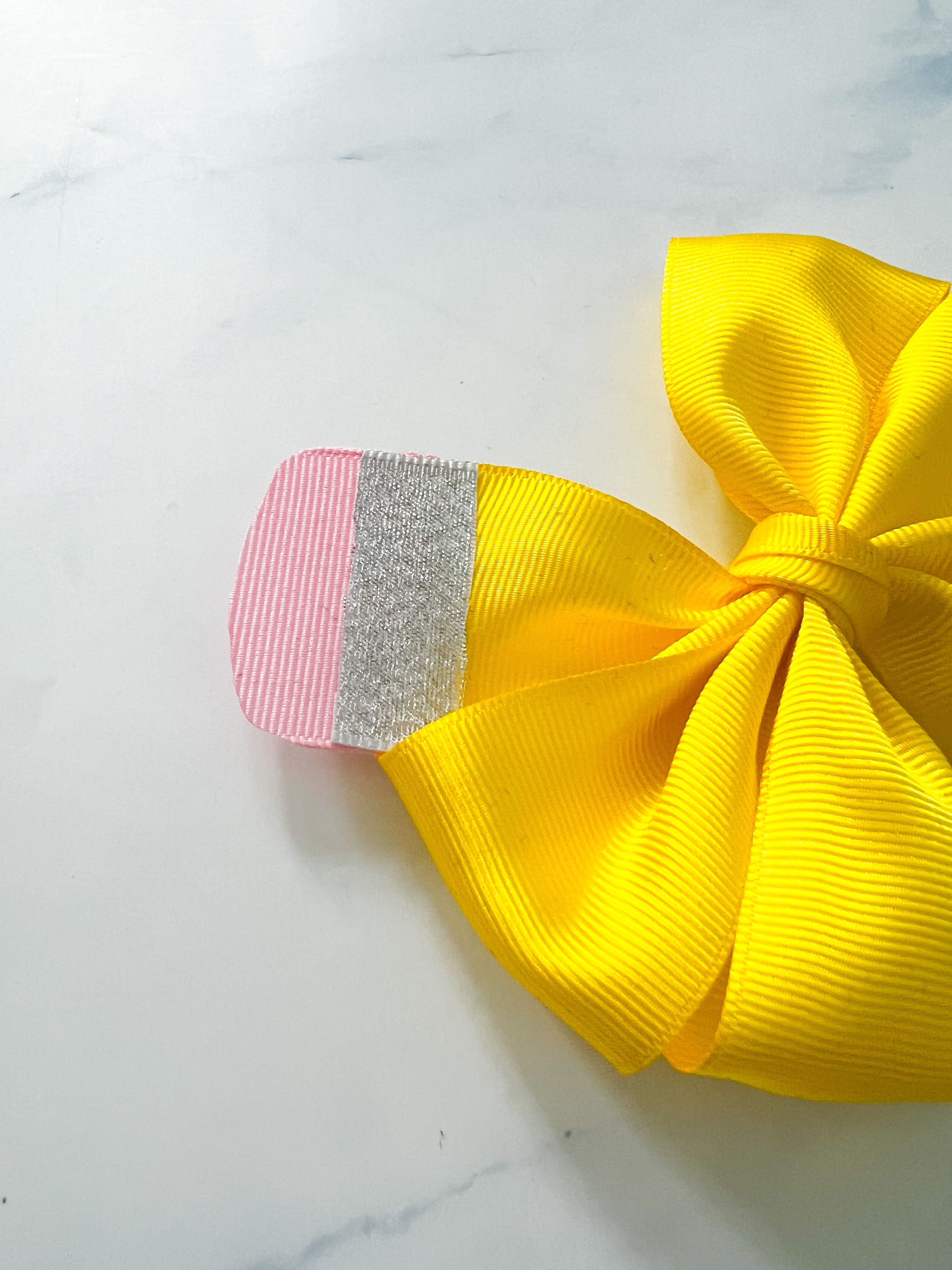 Back to School Pencil Bow