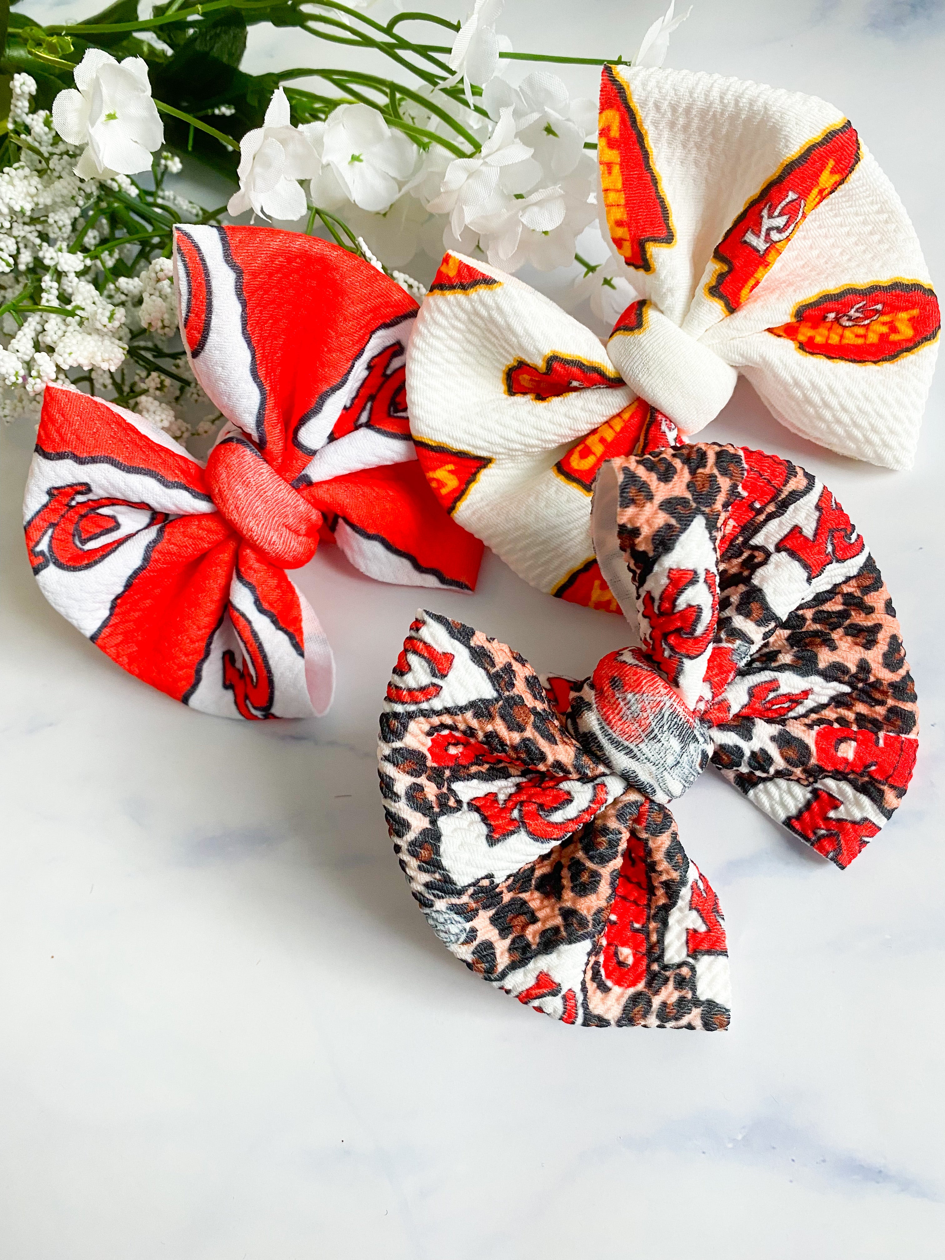 Football Teams Bows