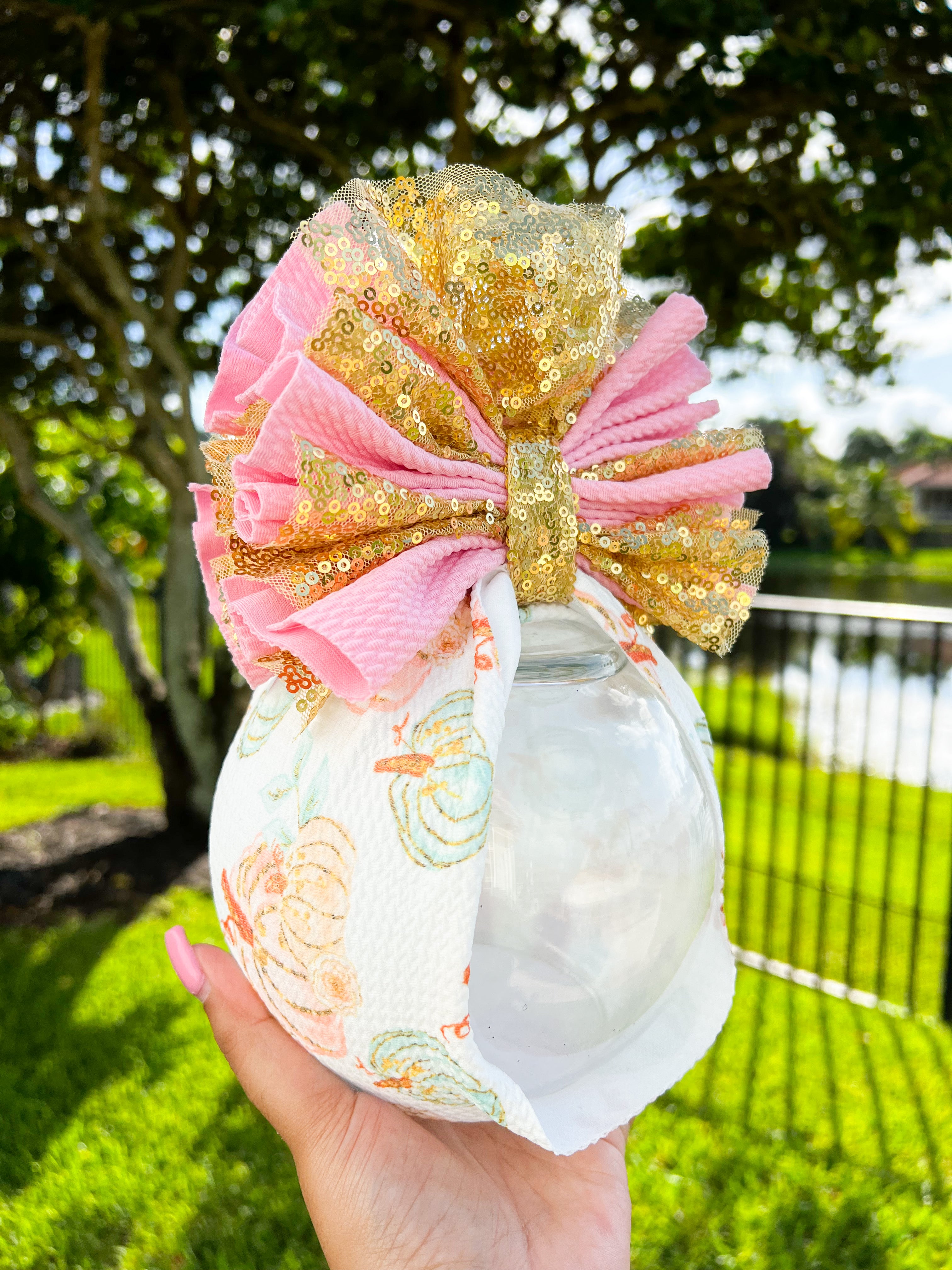 Pumpkin Pastel Headwrap