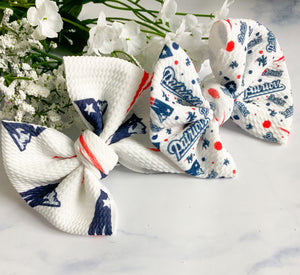 Football Teams Bows