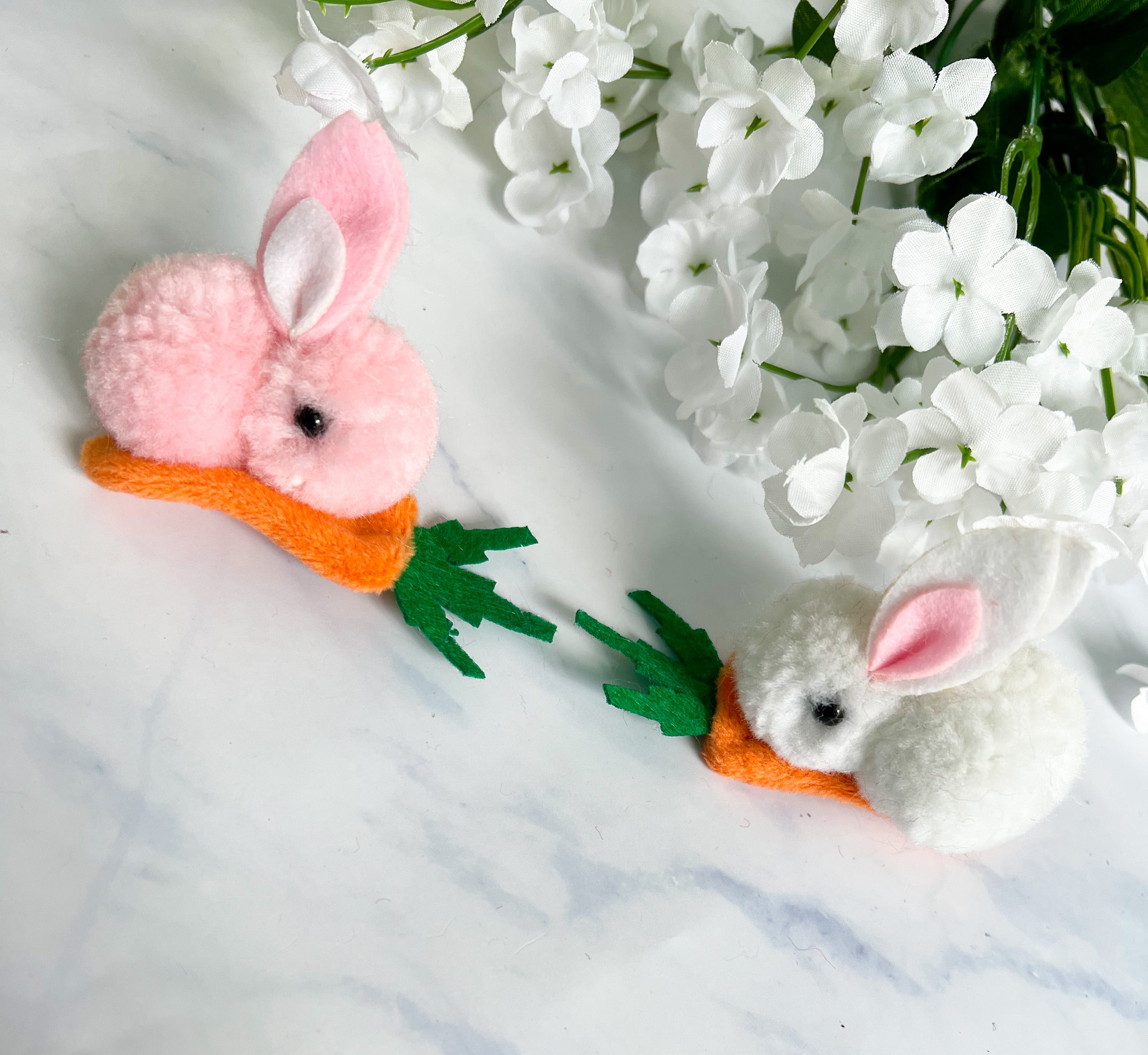 Bunny Furry Hair Clip